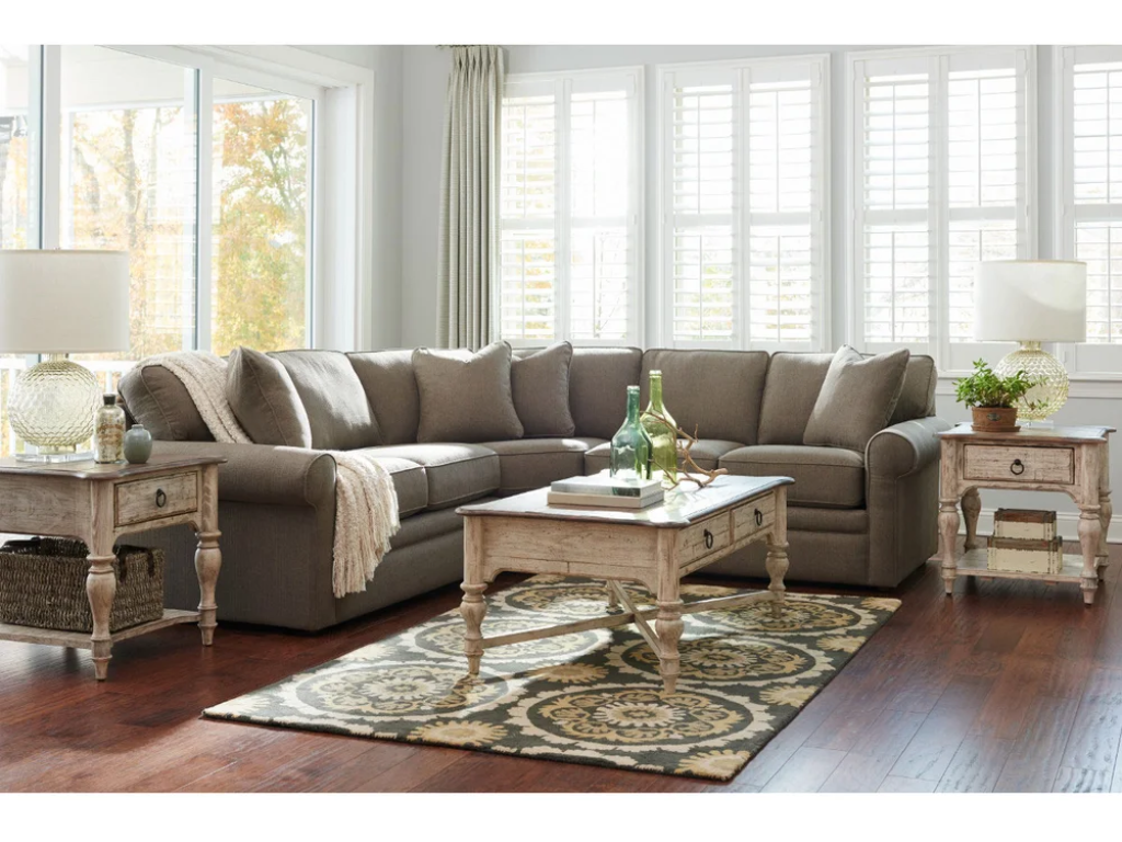 Collins Sectional With Sleeper - image 1