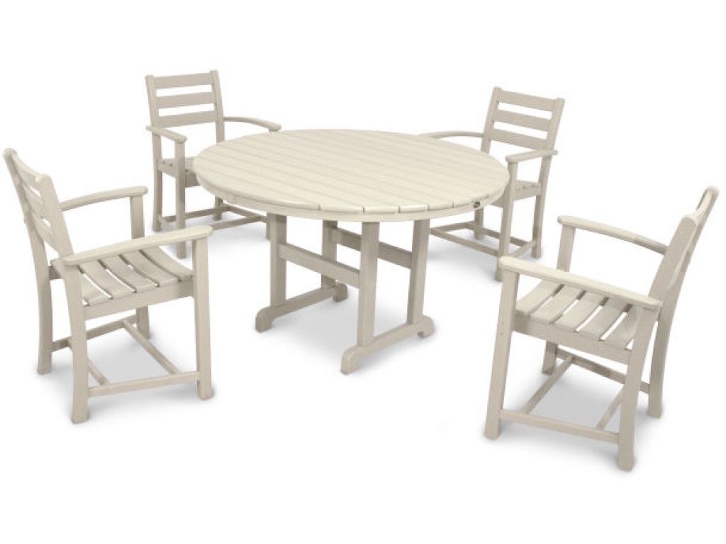 Trex Outdoor Furniture Monterey Bay 5-Piece Round Dining Set, primary thumbnail