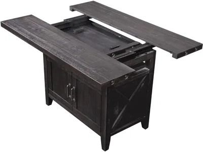 Yosemite Counter Height Rectangular Extension Table in Cafe