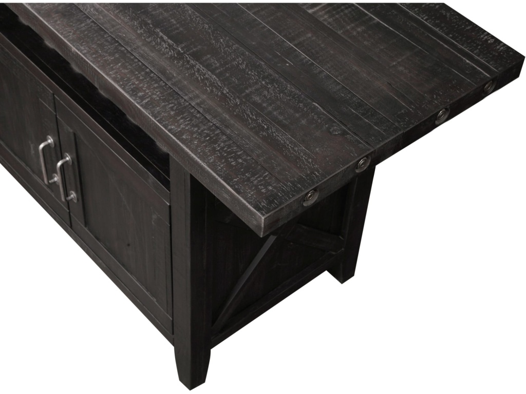 Yosemite Counter Height Rectangular Extension Table in Cafe - image 2