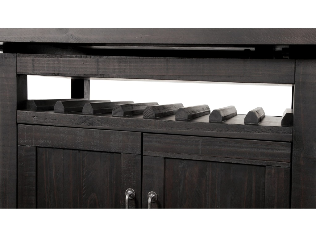 Yosemite Counter Height Rectangular Extension Table in Cafe - image 3