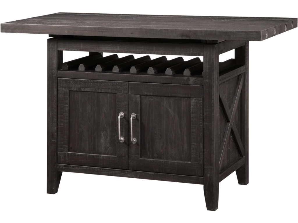 Yosemite Counter Height Rectangular Extension Table in Cafe - image 9