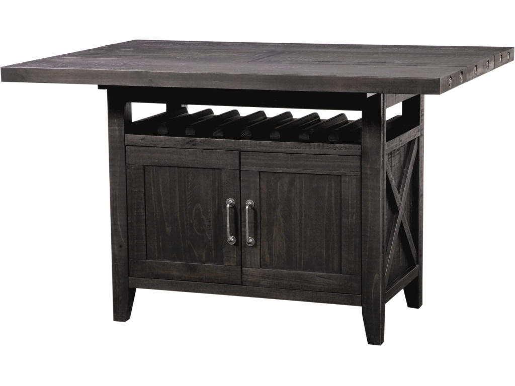 Yosemite Counter Height Rectangular Extension Table in Cafe - main image