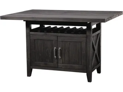 Yosemite Counter Height Rectangular Extension Table in Cafe