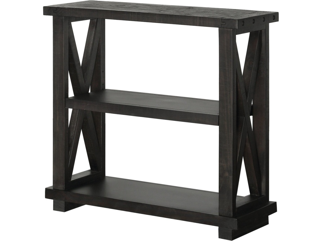 Yosemite Solid Wood 36x39 inch Bookshelf in Cafe - image 2