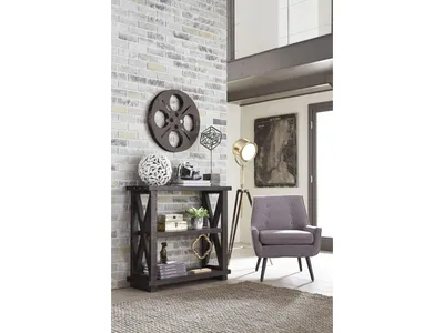 Yosemite Solid Wood 36x39 inch Bookshelf in Cafe