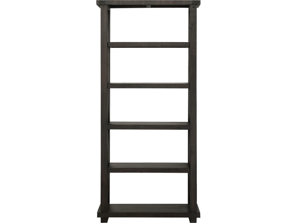 Yosemite Solid Wood 82x39 inch Bookshelf in Cafe - image 3