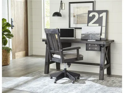 Yosemite Solid Wood Arm Chair in Cafe