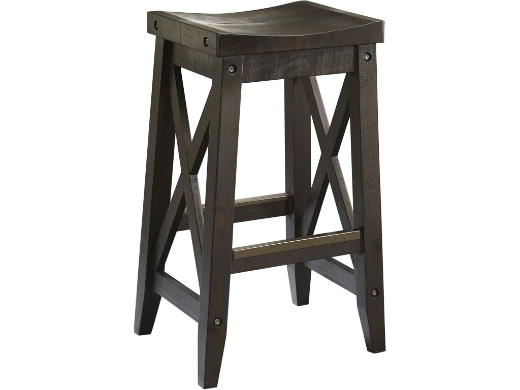 Yosemite Solid Wood Bar Stool in Cafe - image 2