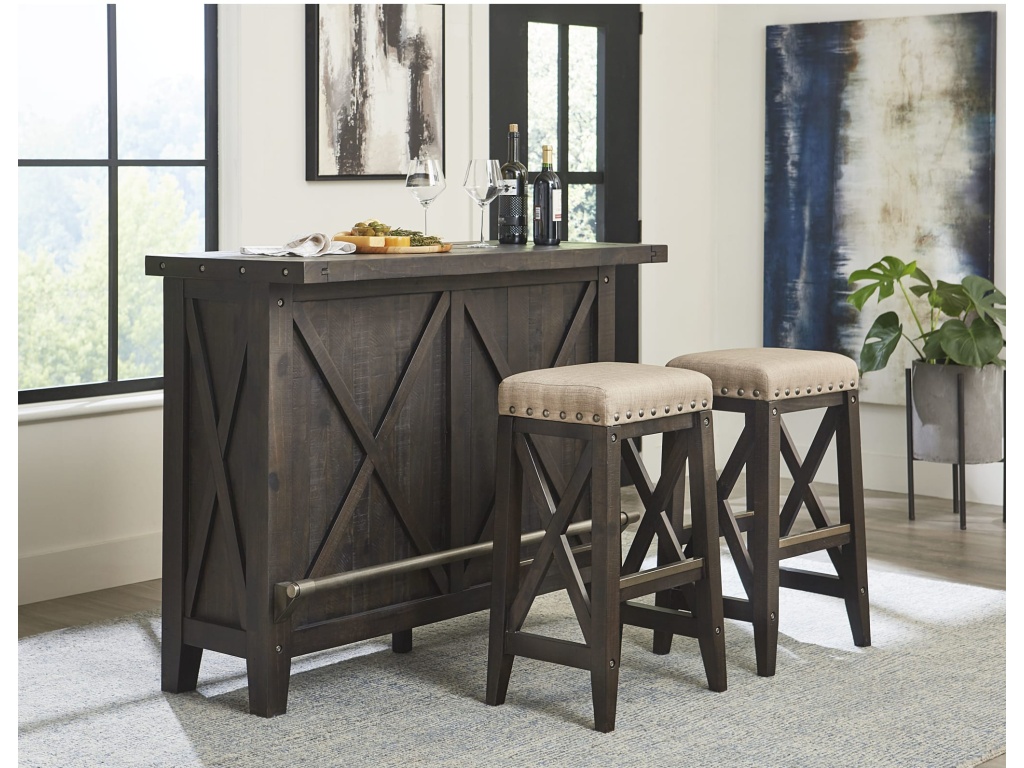 Yosemite Solid Wood Bar Table in Cafe - image 2