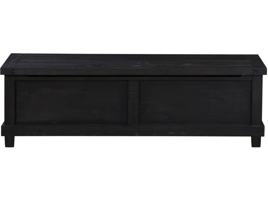 Yosemite Solid Wood Blanket Box in Cafe - image 3