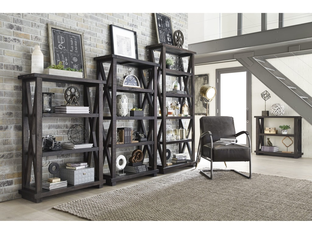 Yosemite Solid Wood Bookcase in Cafe - image 1