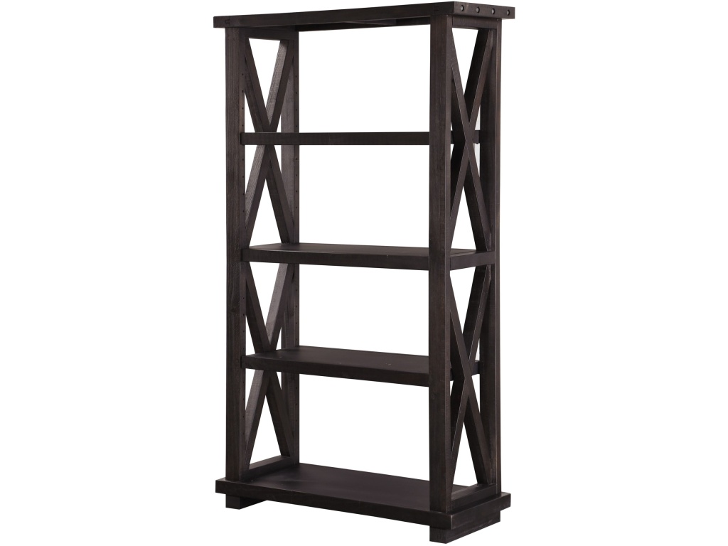 Yosemite Solid Wood Bookcase in Cafe - image 2