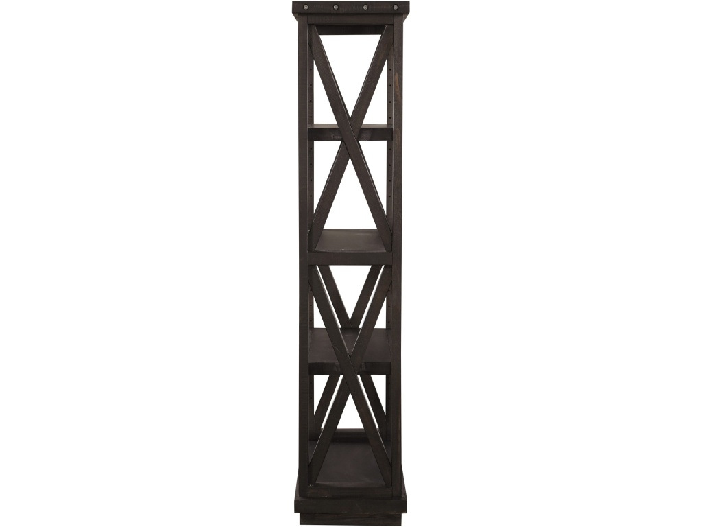 Yosemite Solid Wood Bookcase in Cafe - image 4
