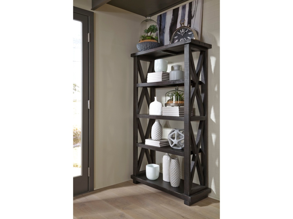 Yosemite Solid Wood Bookcase in Cafe - main image