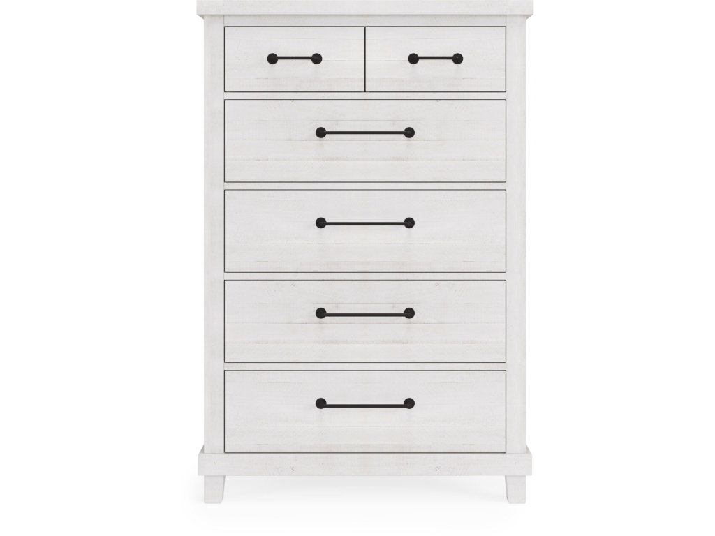 Yosemite Solid Wood Chest in Rustic White (2024) - image 1