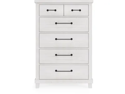 Yosemite Solid Wood Chest in Rustic White (2024) - Alternative View