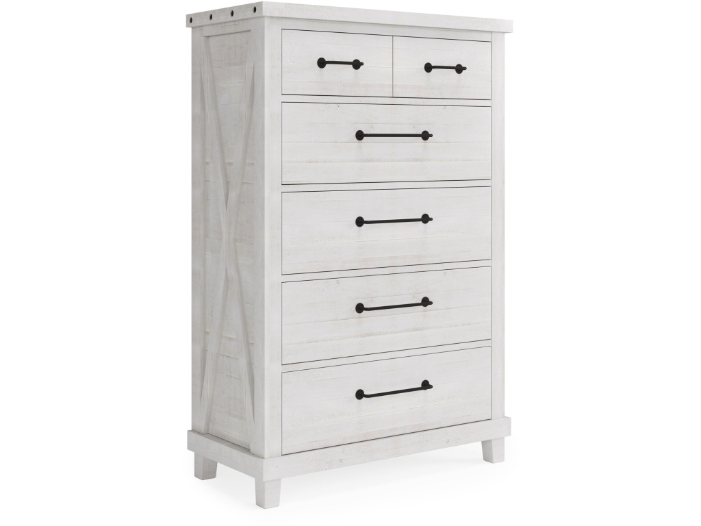 Yosemite Solid Wood Chest in Rustic White (2024) - image 2