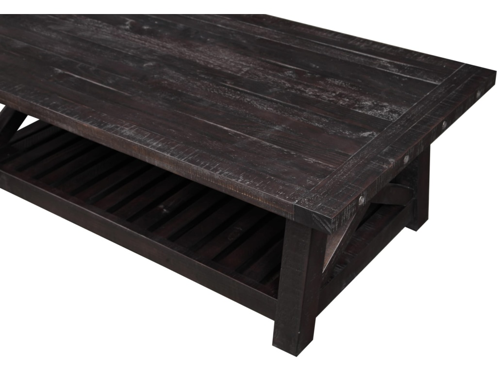 Yosemite Solid Wood Coffee Table in Cafe - image 3