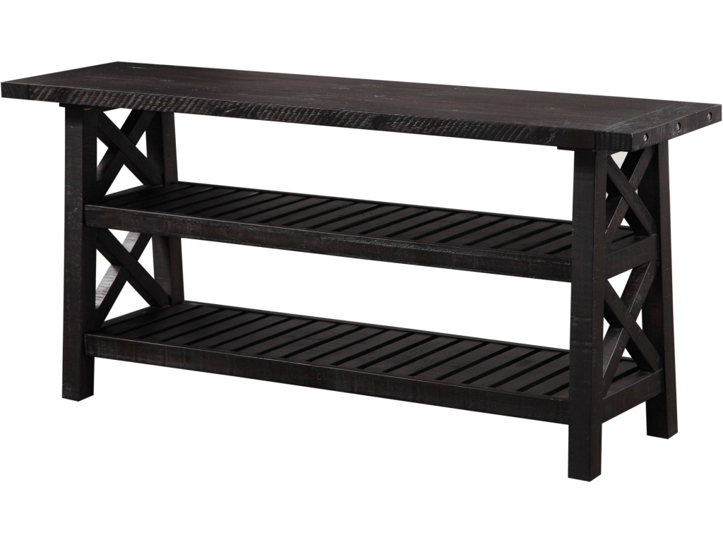 Yosemite Solid Wood Console Table in Cafe - image 1