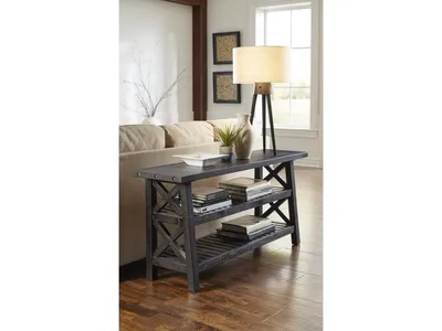 Yosemite Solid Wood Console Table in Cafe