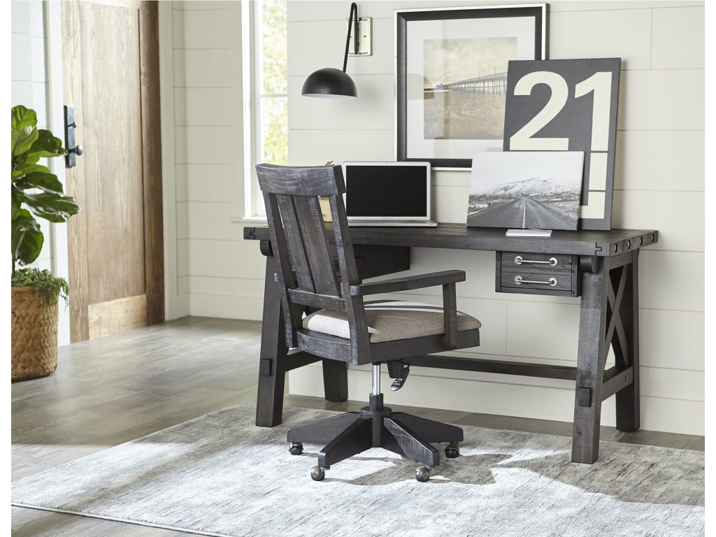Yosemite Solid Wood Desk in Cafe - image 2