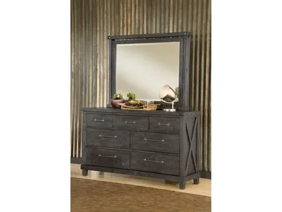 Yosemite Solid Wood Dresser in Cafe (2024) - Alternative View