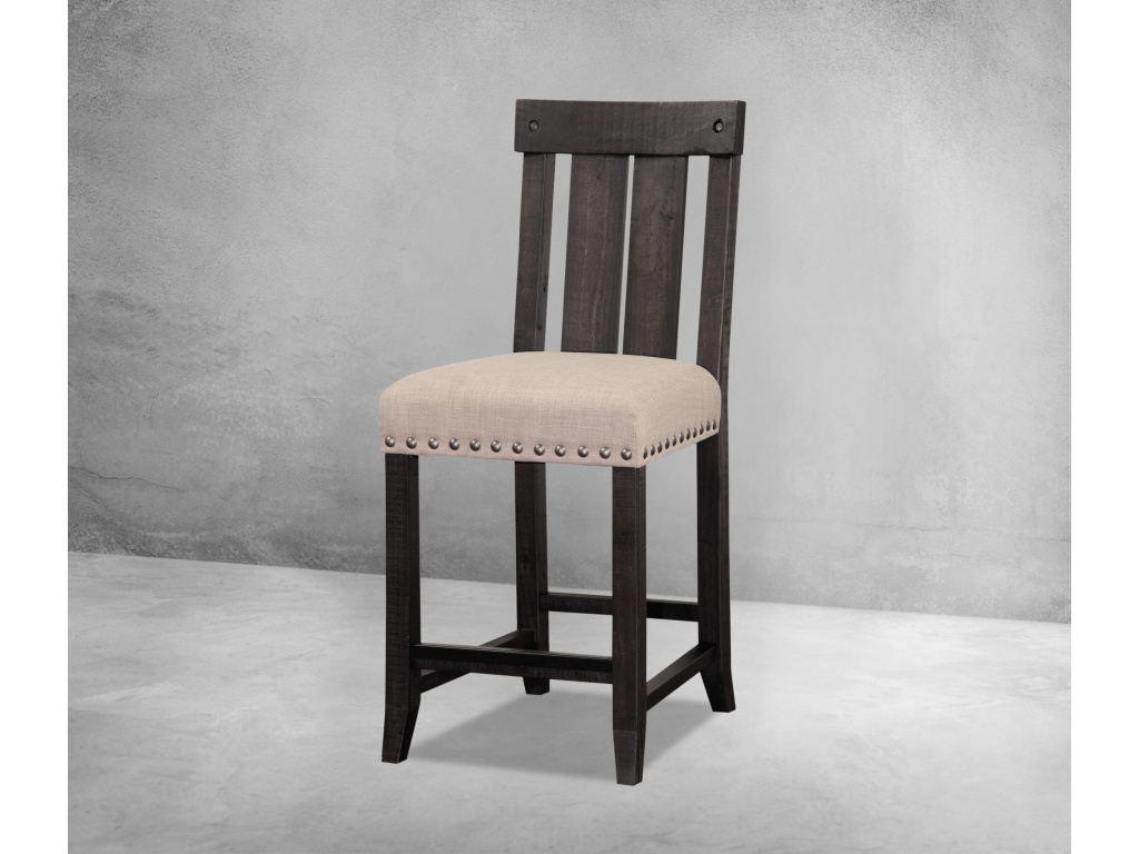 Yosemite Solid Wood Kitchen Counter Stool in Cafe - main image