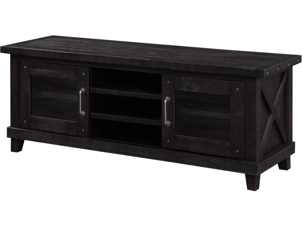 Yosemite Solid Wood Media Console in Cafe - image 3