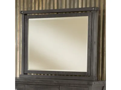 Yosemite Solid Wood Mirror in Cafe - Alternative View