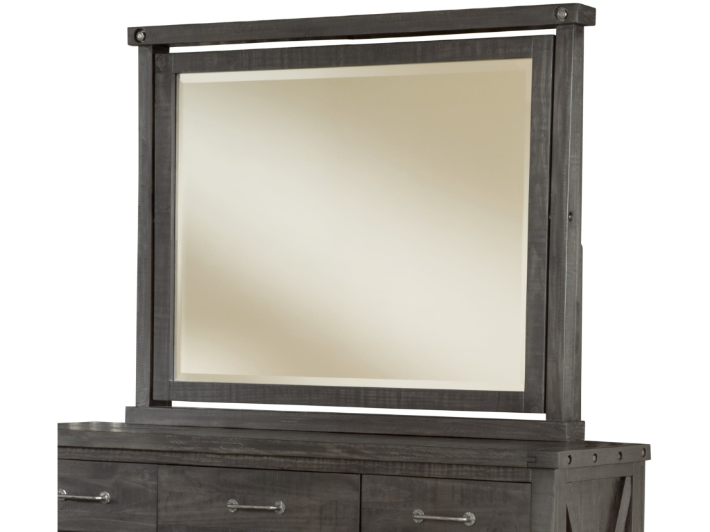 Yosemite Solid Wood Mirror in Cafe - image 7