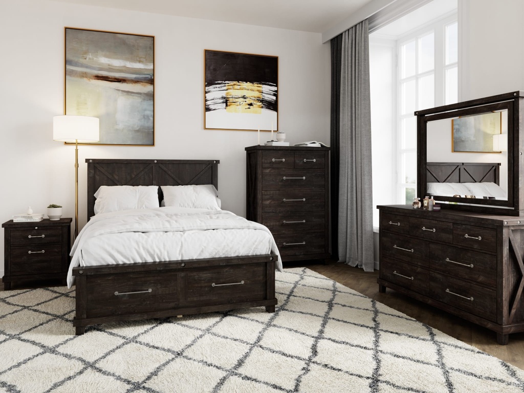 Yosemite Solid Wood Nightstand in Cafe - image 2