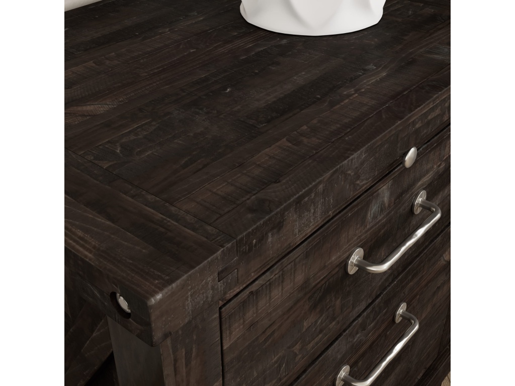 Yosemite Solid Wood Nightstand in Cafe - image 8