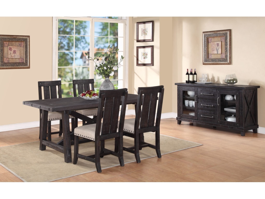 Yosemite Solid Wood Rectangular Extension Table - image 14
