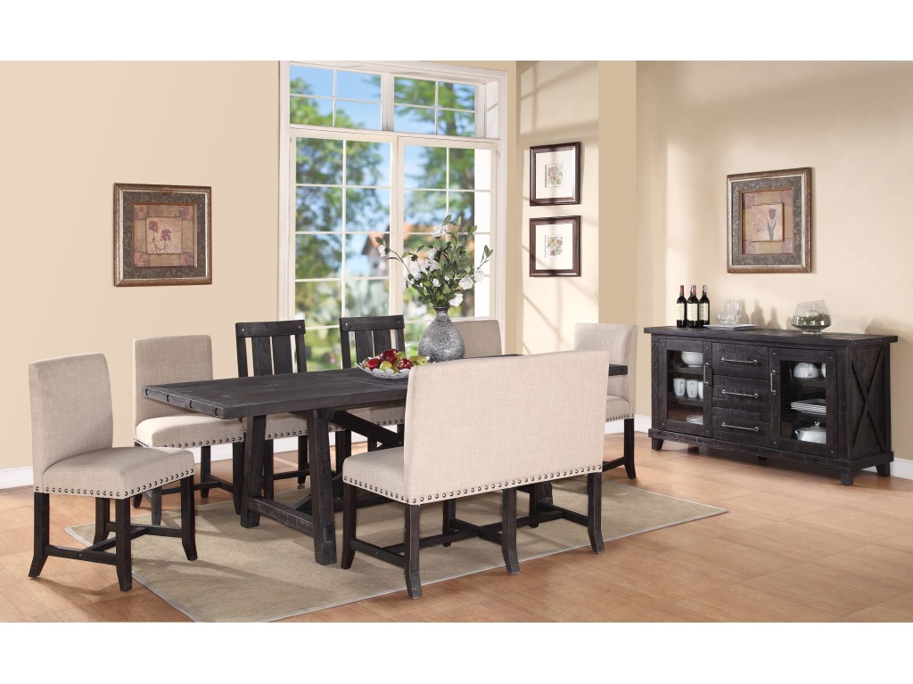 Yosemite Solid Wood Rectangular Extension Table - image 4