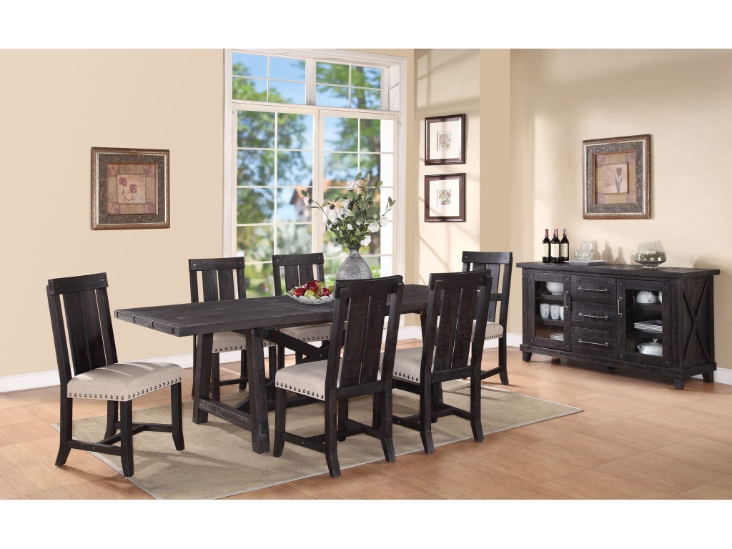 Yosemite Solid Wood Rectangular Extension Table - image 6