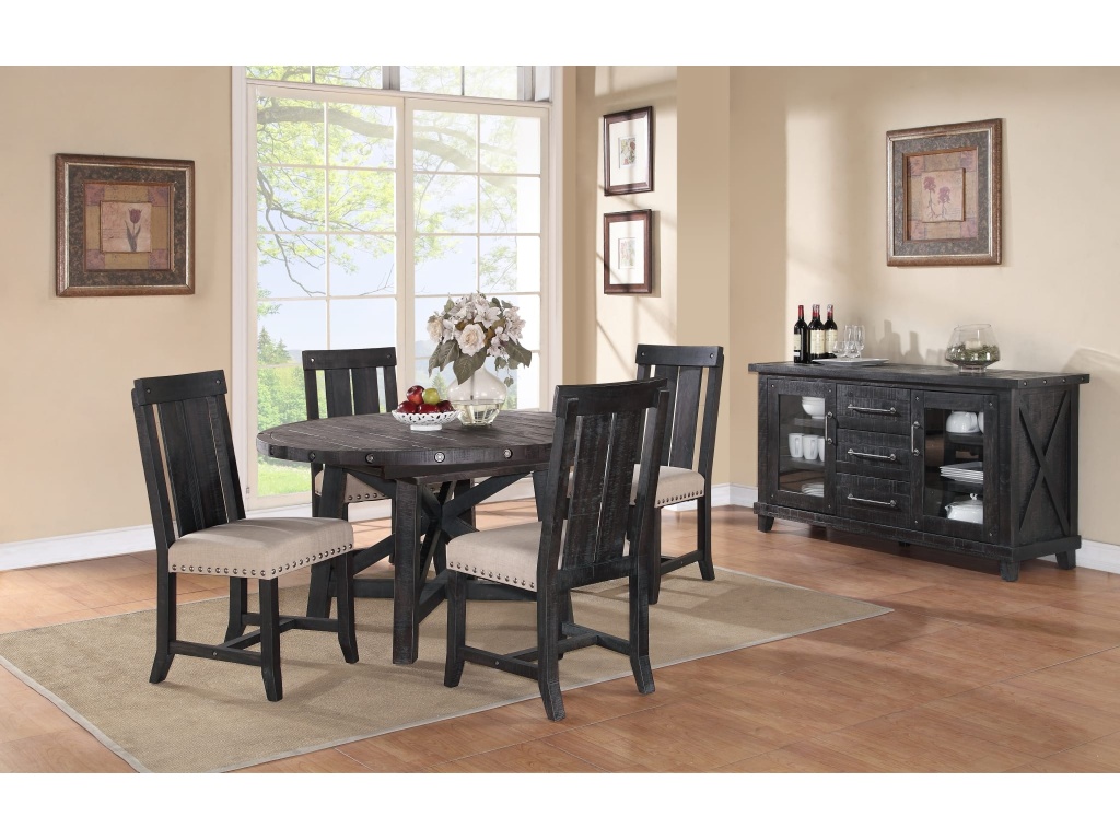 Yosemite Solid Wood Round Extension Table - image 1