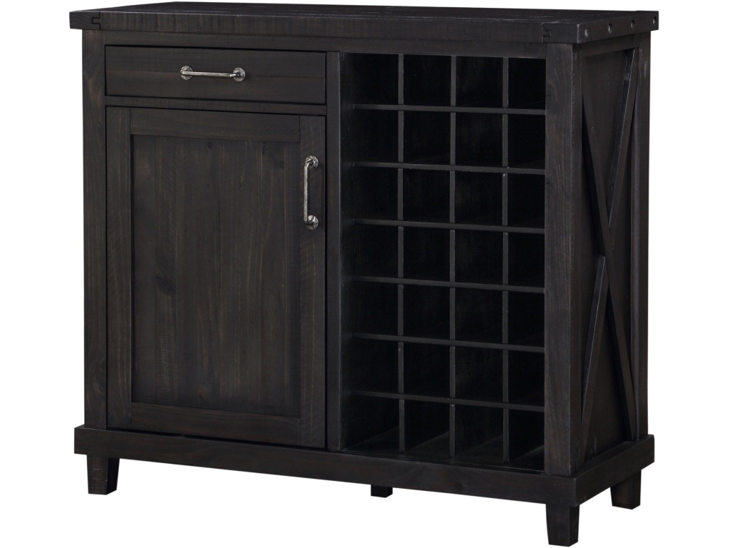 Yosemite Solid Wood Wine Bar in Cafe - image 1