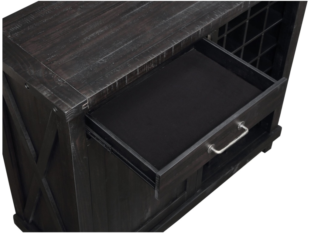 Yosemite Solid Wood Wine Bar in Cafe - image 5