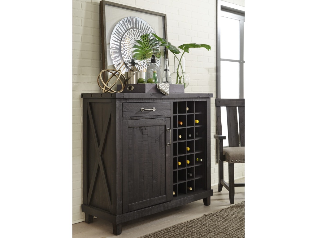 Yosemite Solid Wood Wine Bar in Cafe - main image