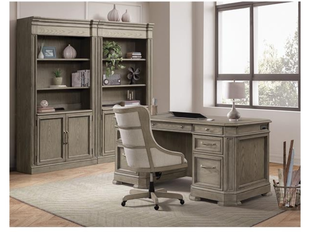 Upholstered Desk Chair - image 1