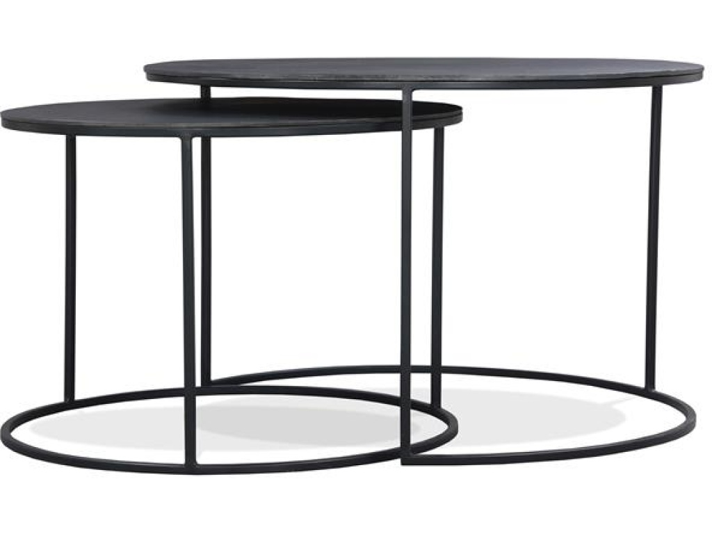 Round Nesting Coffee Table - image 4