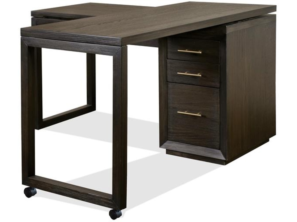 Swivel Lift Top L-Desk - image 3