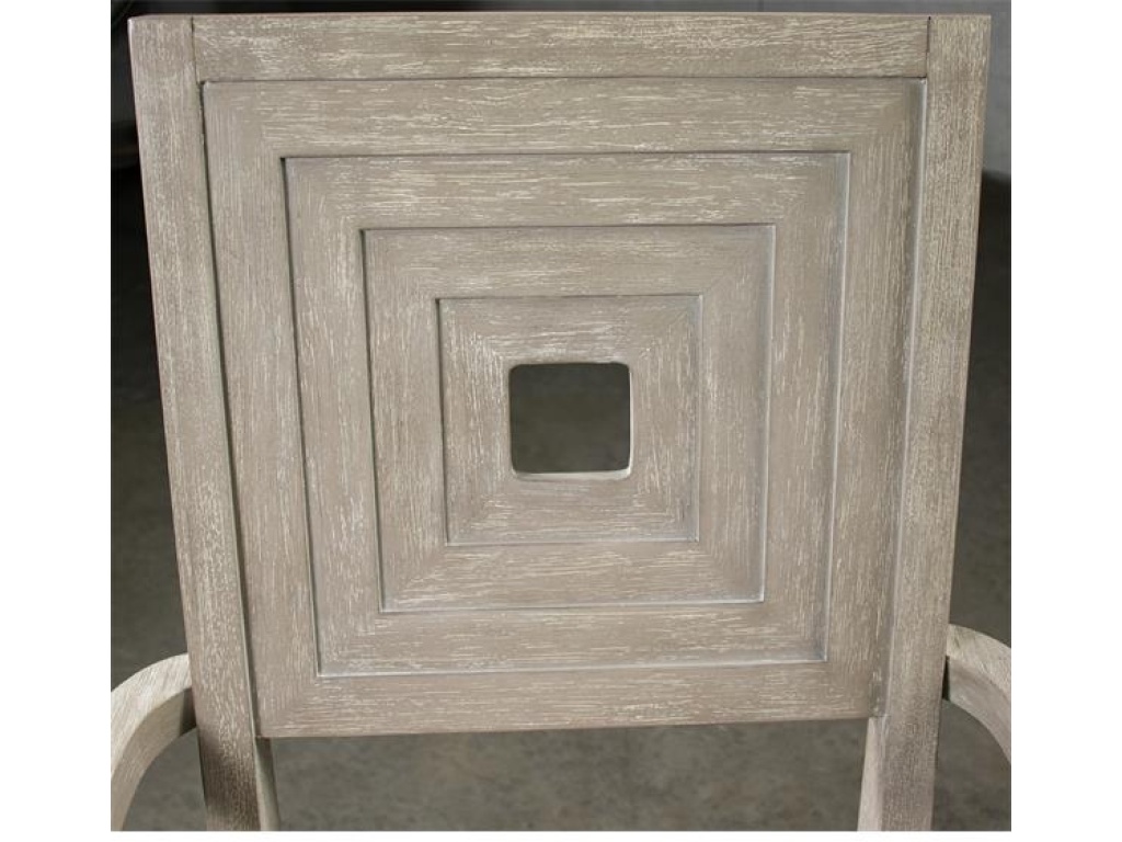 Upholstered Wood Back Arm Chair - image 7