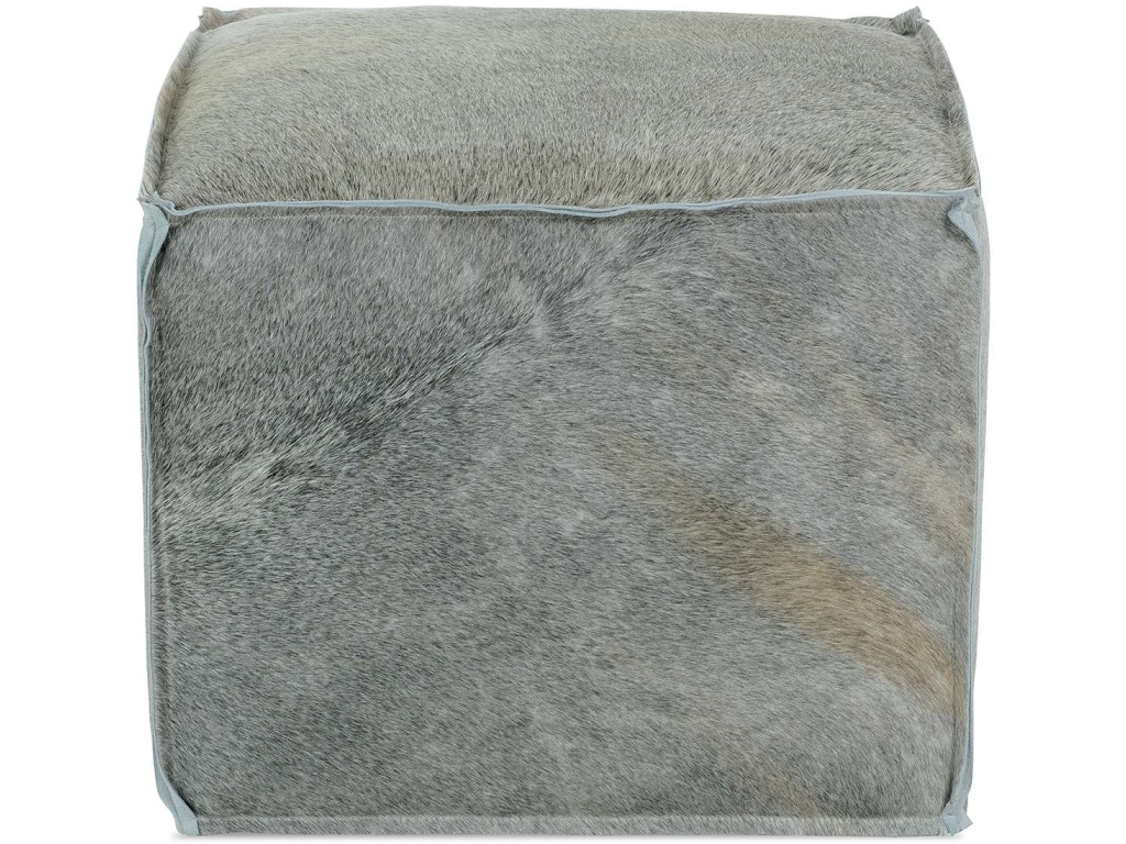 Zuri Leather Ottoman - main image
